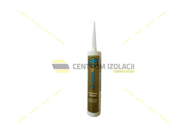 Tuba z produktem GOEBEL Premium Silicon. To silikon neutralny bezbarwny, idealny do uszczelnień.